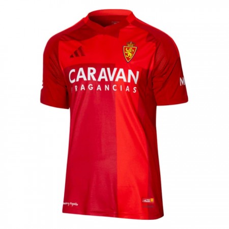 Virallinen pelipaita Real Zaragoza Vieras 2024-25 Lyhythihainen - Miesten